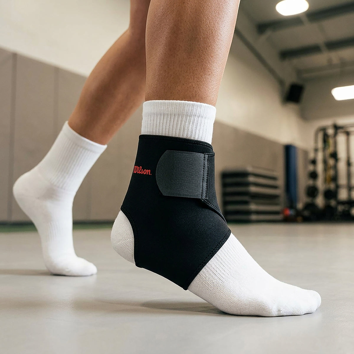 Tobillera Baja Wilson AW304 Velcro Neopreno Compresión Tobillo Ligamentos Unisex Unitalla