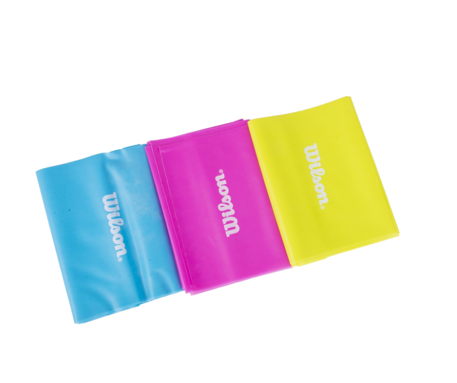 Bandas de Tensión 3 Resistencias Sportech BT0003 Set Yoga Pilates Fitness