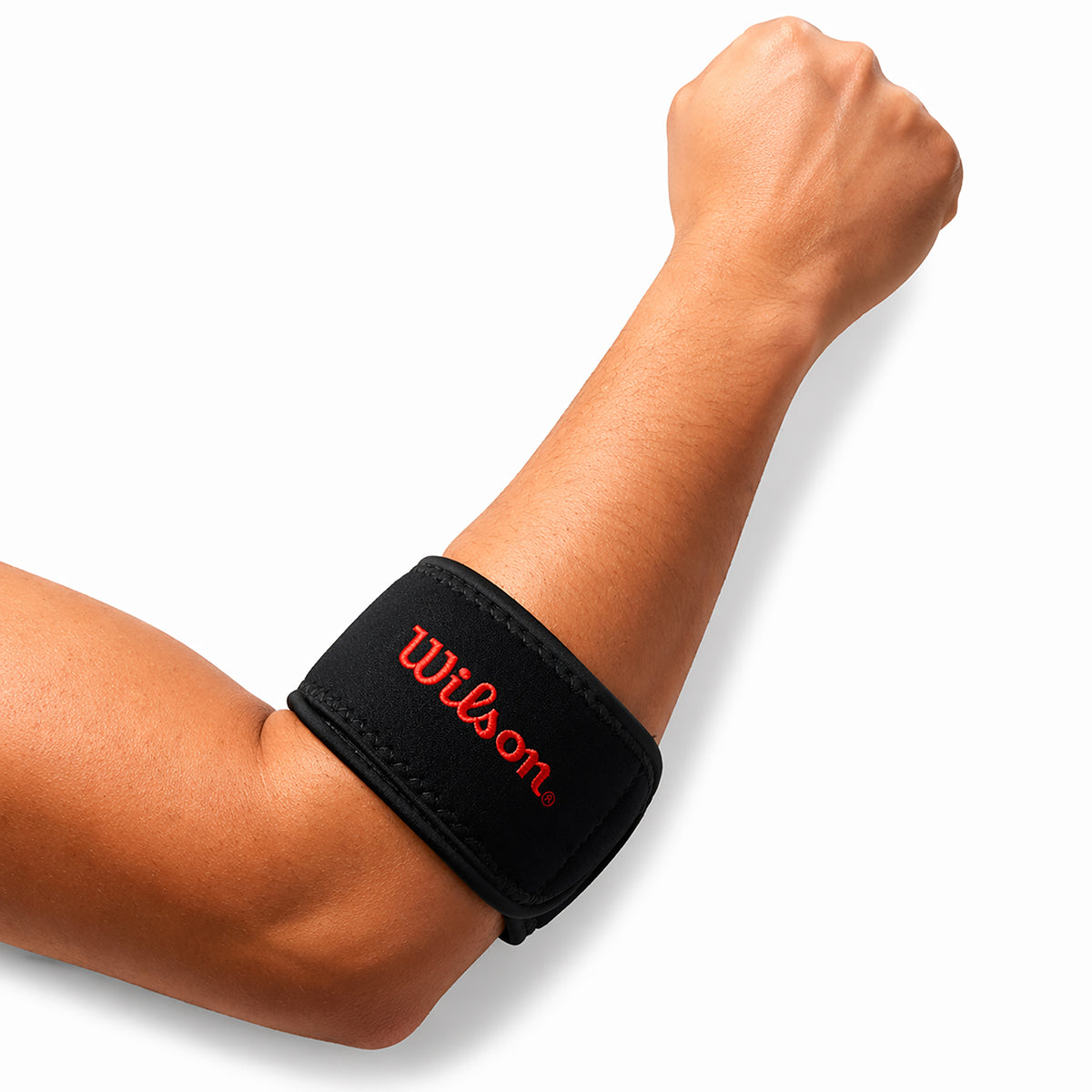 Soporte Antebrazo Tenis Wilson AW106 Neopreno AFS Codo Tenista Epicondilitis Unisex