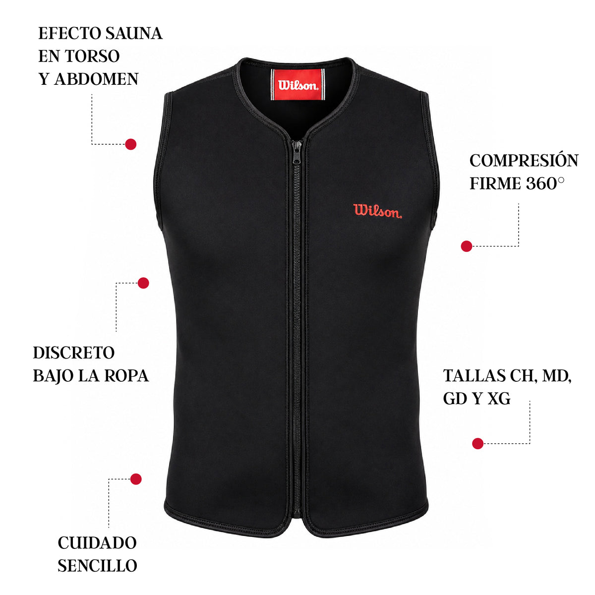Chaleco para Hombre Wilson AW109