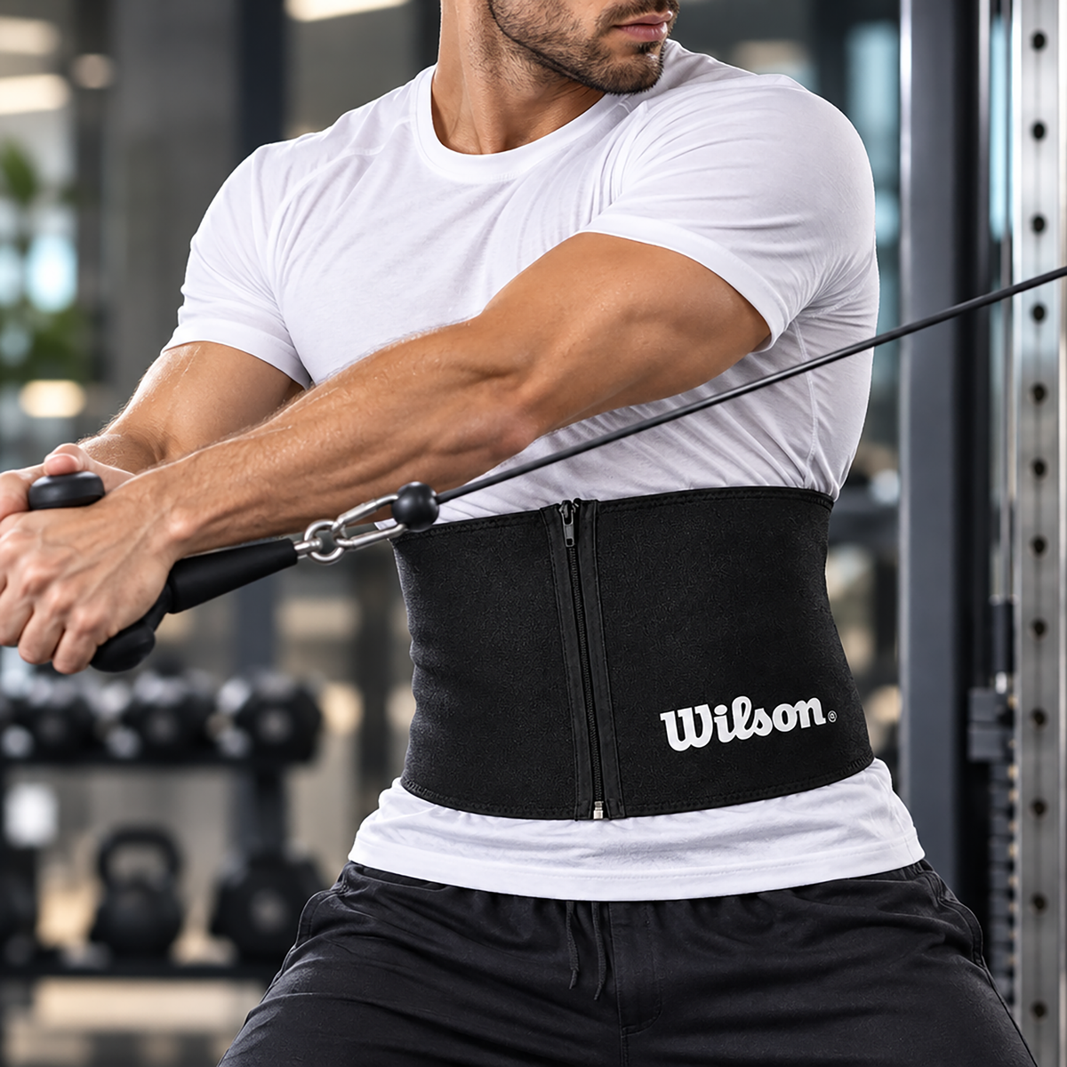 Faja Deportiva Wilson AW115 Neopreno Cierre Unisex