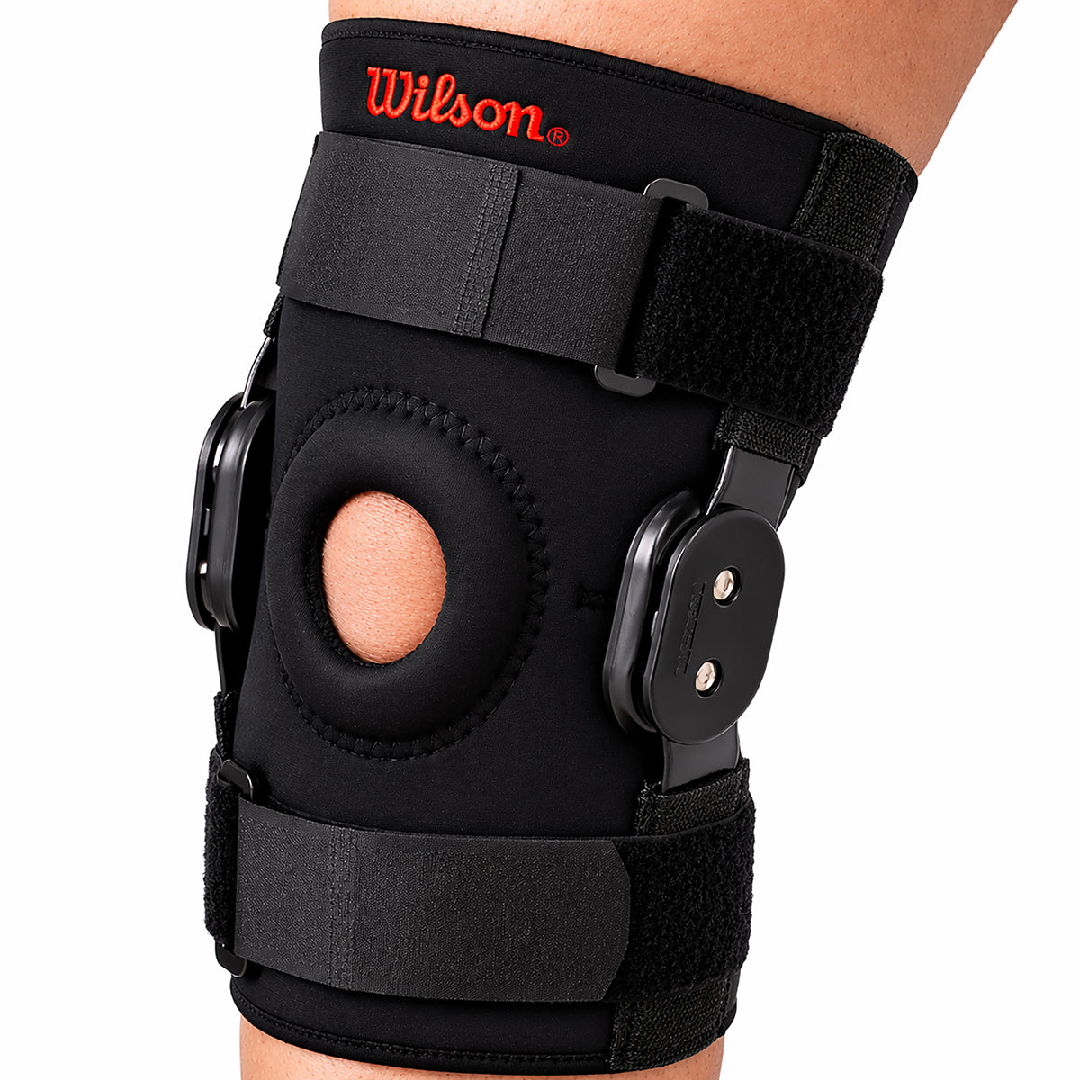 Rodillera Wilson AW206 con Bisagras Acero Soporte Avanzado Rodilla Ligamentos Unisex