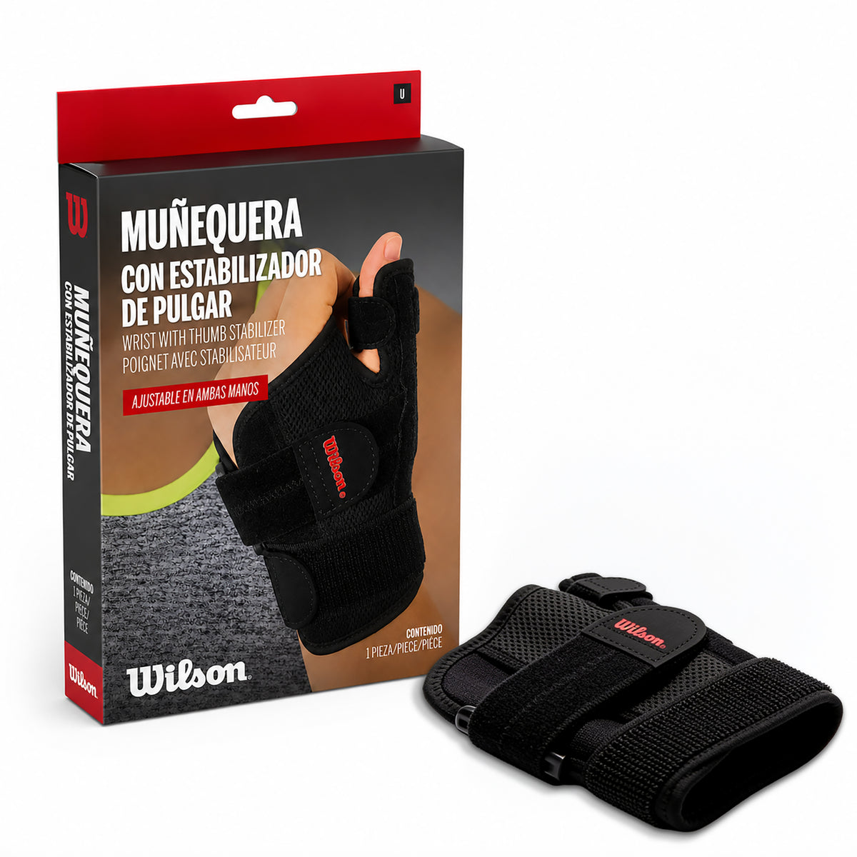 Muñequera con Inmovilizador Wilson AW403 Neopreno Unitalla