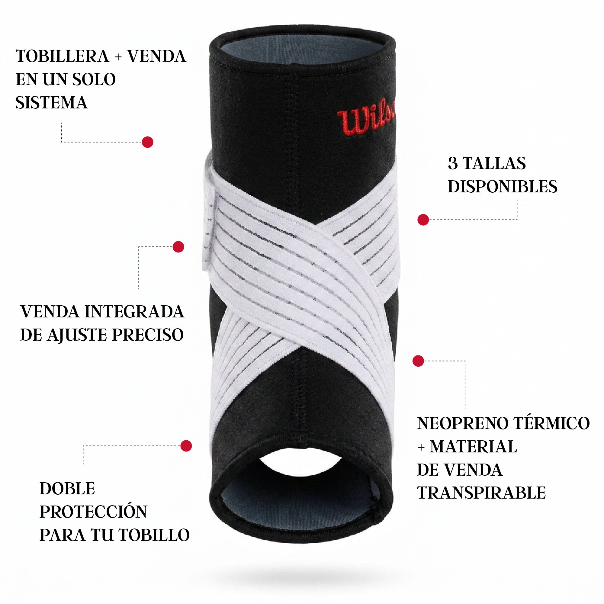 Tobillera con Venda AW703