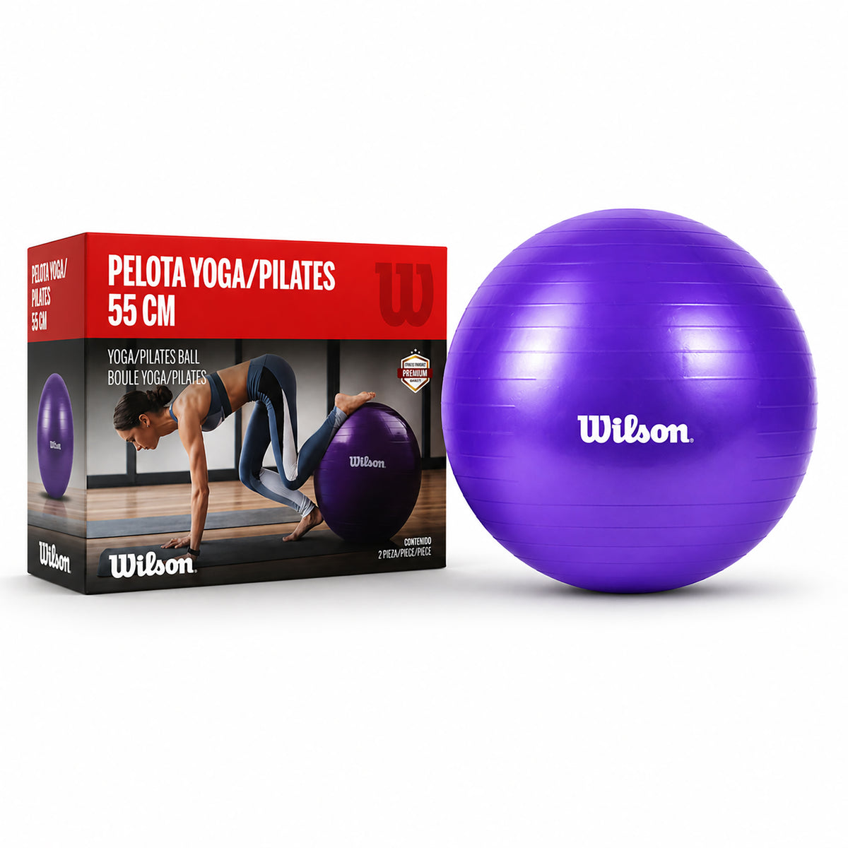 Pelota de Pilates 55 cm