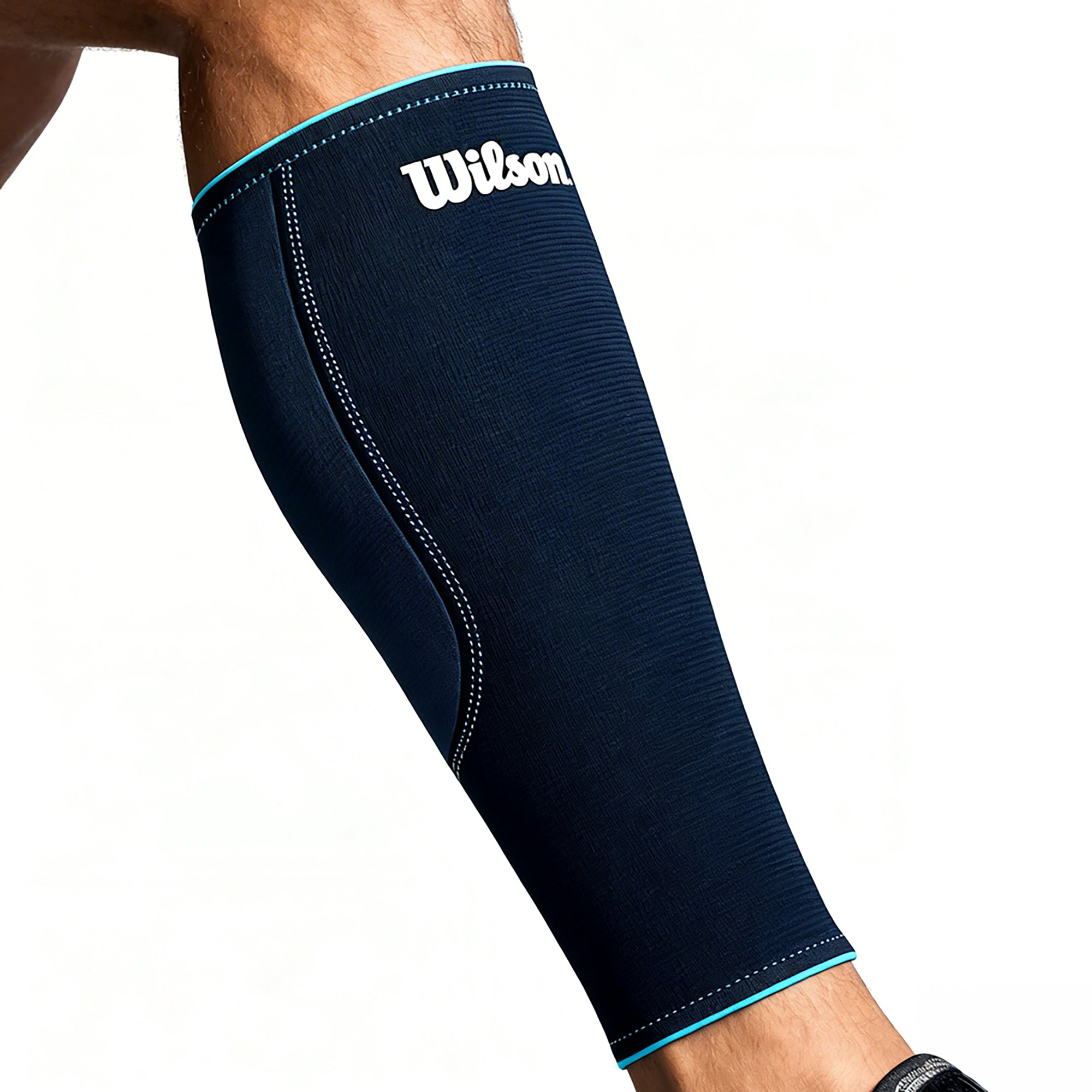 Pantorrillera Soporte Deportivo Wilson AW503 Compresión Espinilla Nylon SBR