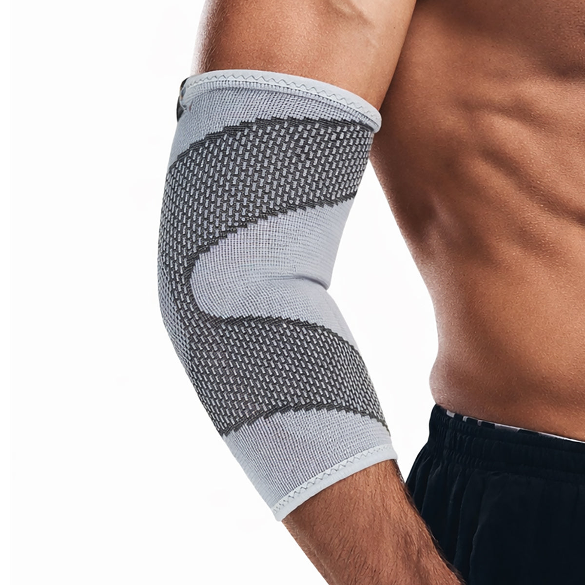 Codera Elástica Gel TPR Doble Sportech AW710 Compresión Nivel 2 Codo