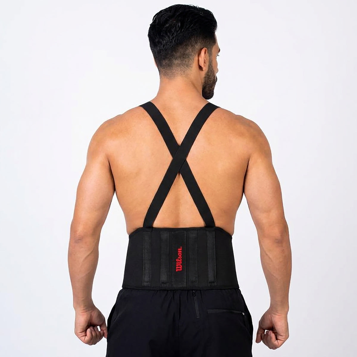Soporte Lumbar Wilson AW118 con Tirantes Espalda Postura Lumbar Trabajo Carga Unisex
