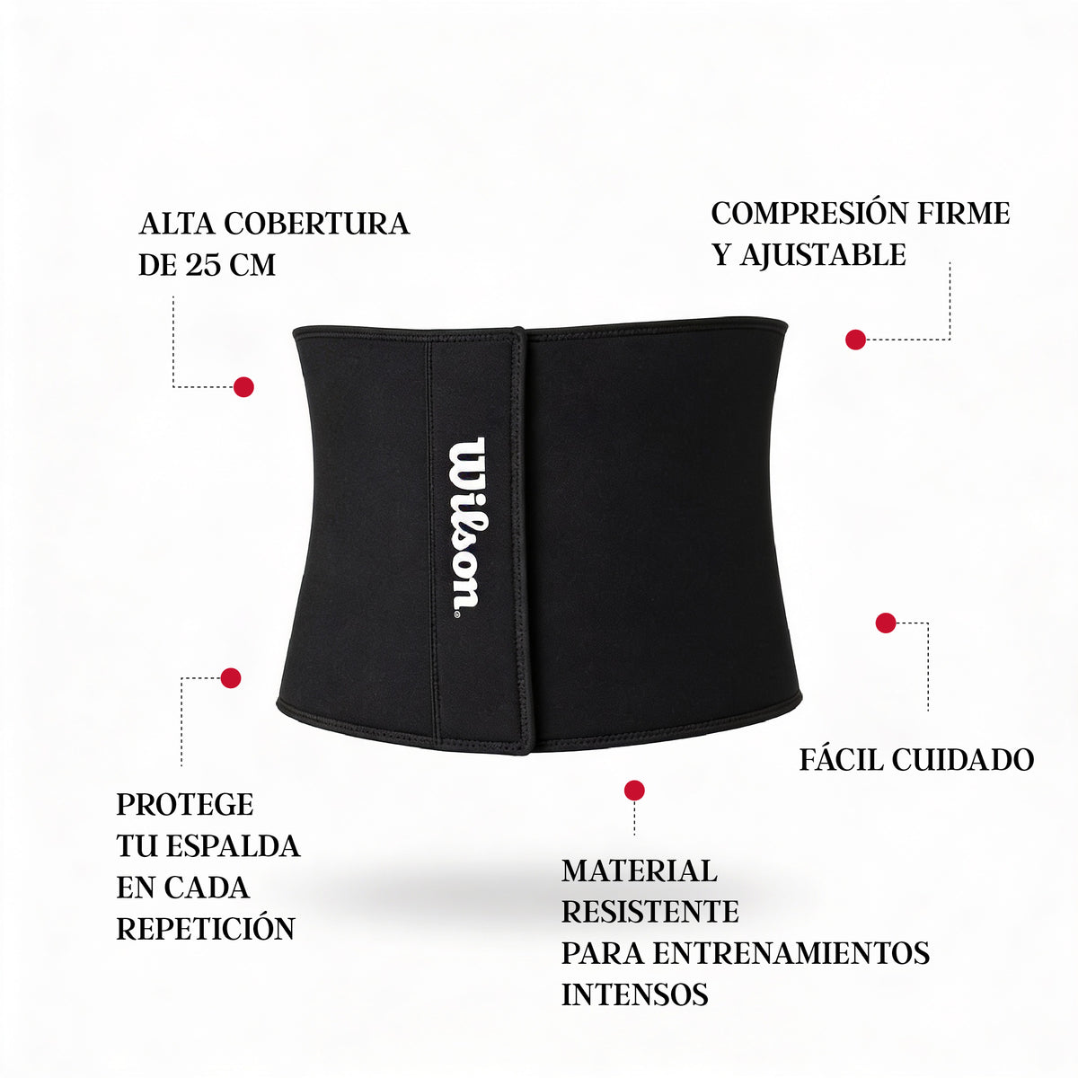 Faja Unisex Unitalla 25 cm AW124