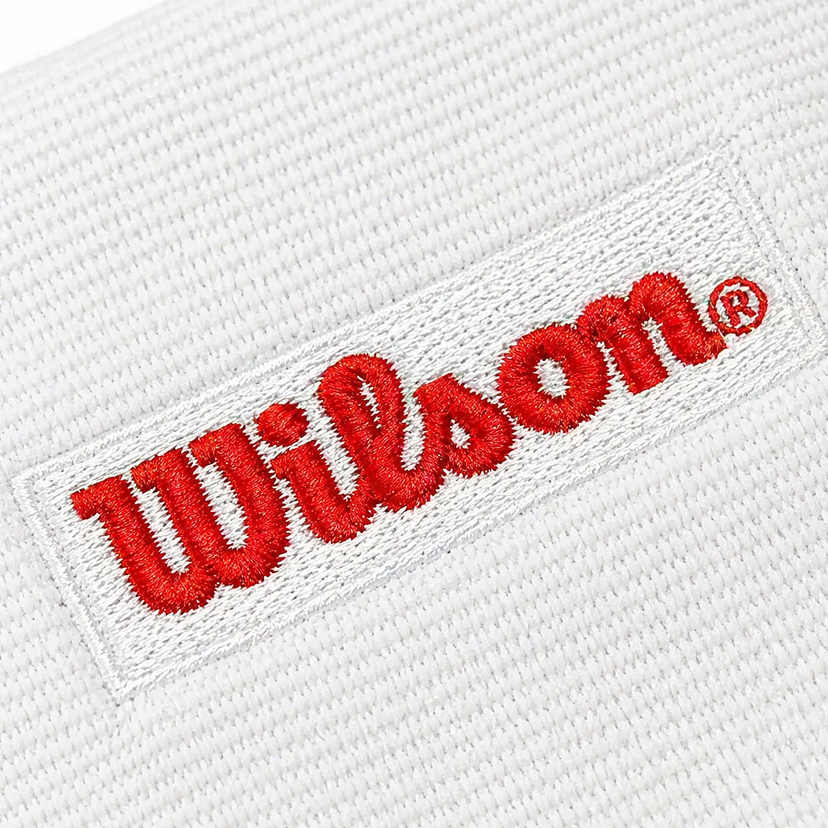 Rodillera Elástica Wilson AW705 Algodón Soporte Rodilla Ligamentos Blanco