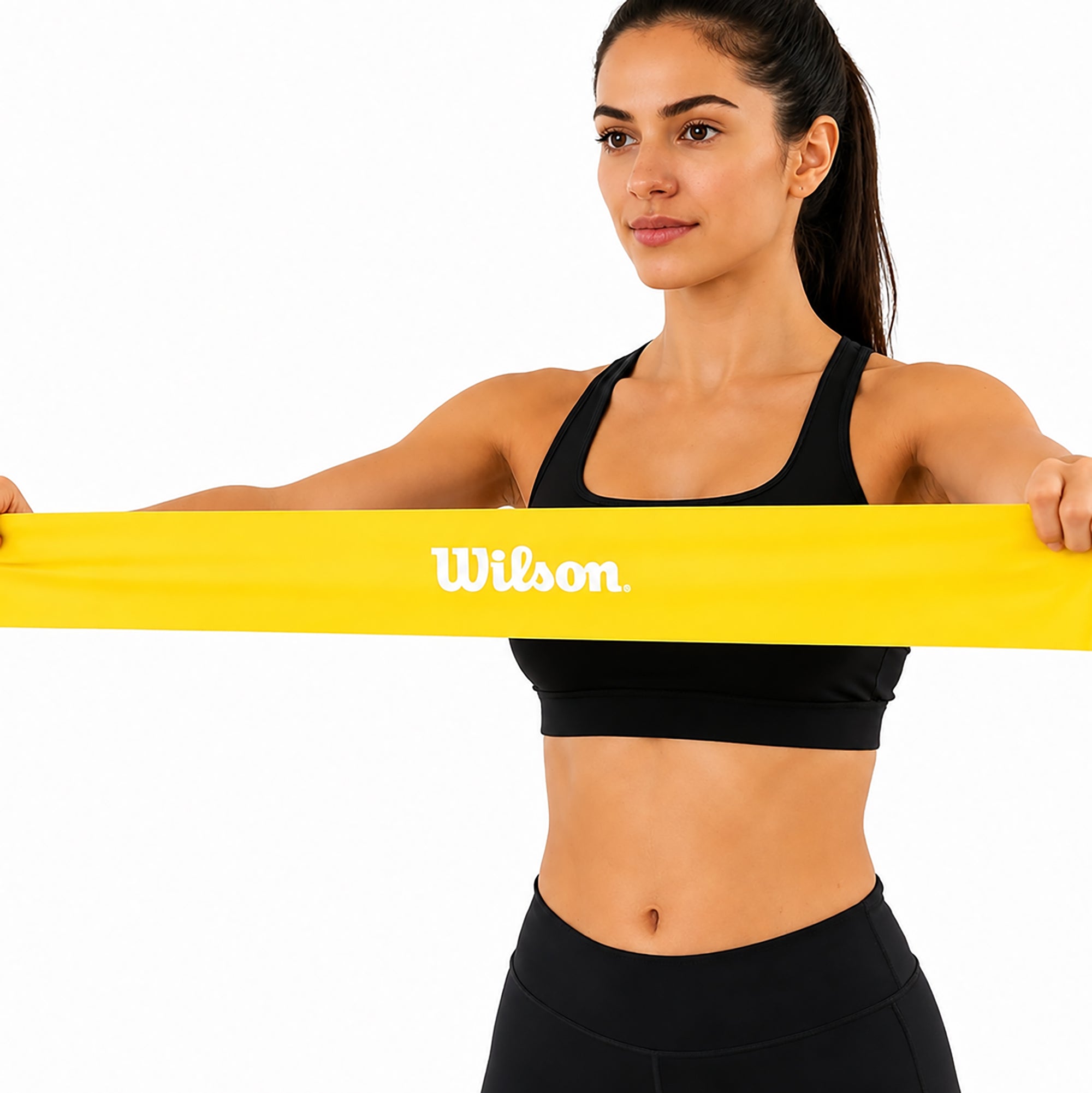 Bandas de Tensión 3 Resistencias Sportech BT0003 Set Yoga Pilates Fitness