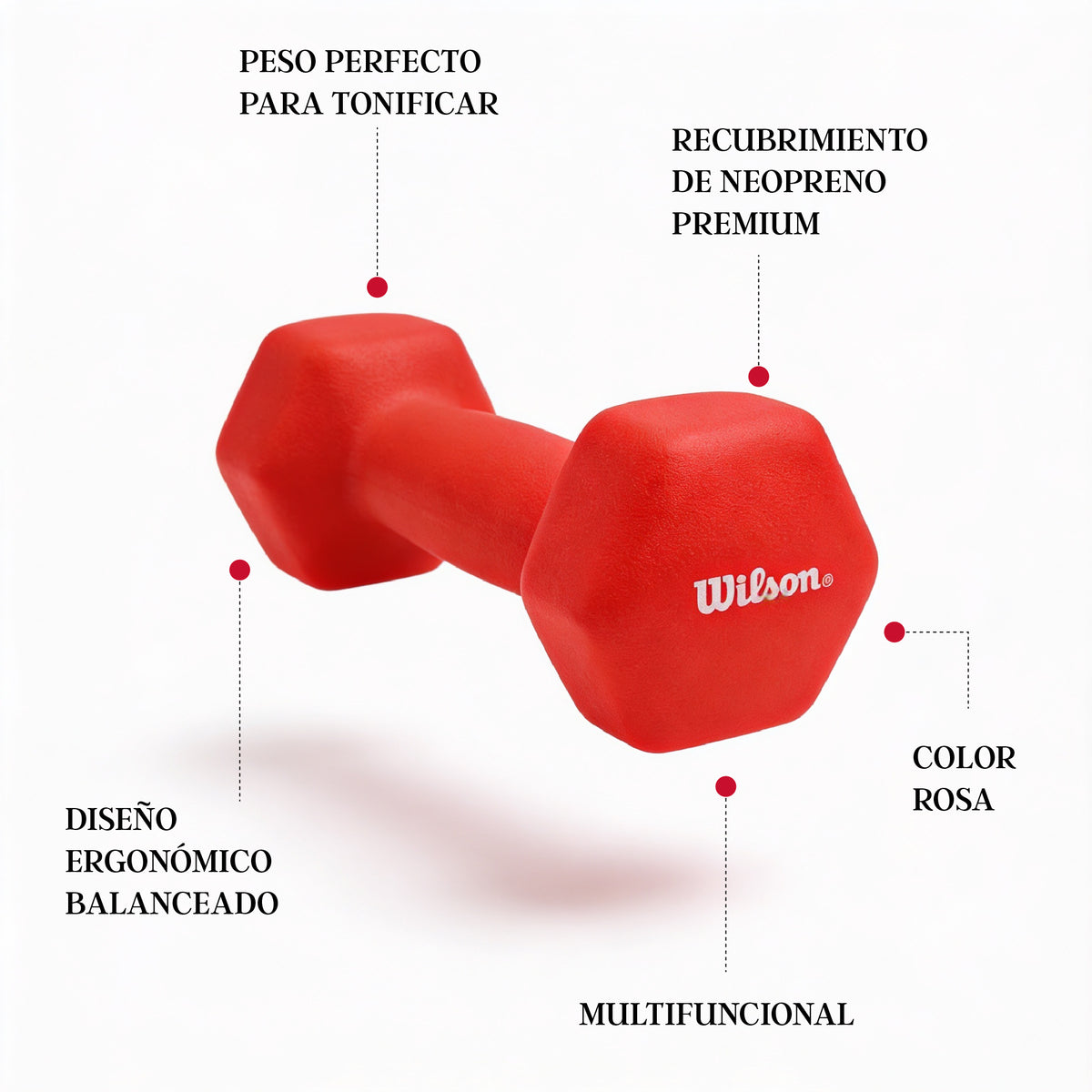 Mancuerna de Neopreno 2 lb