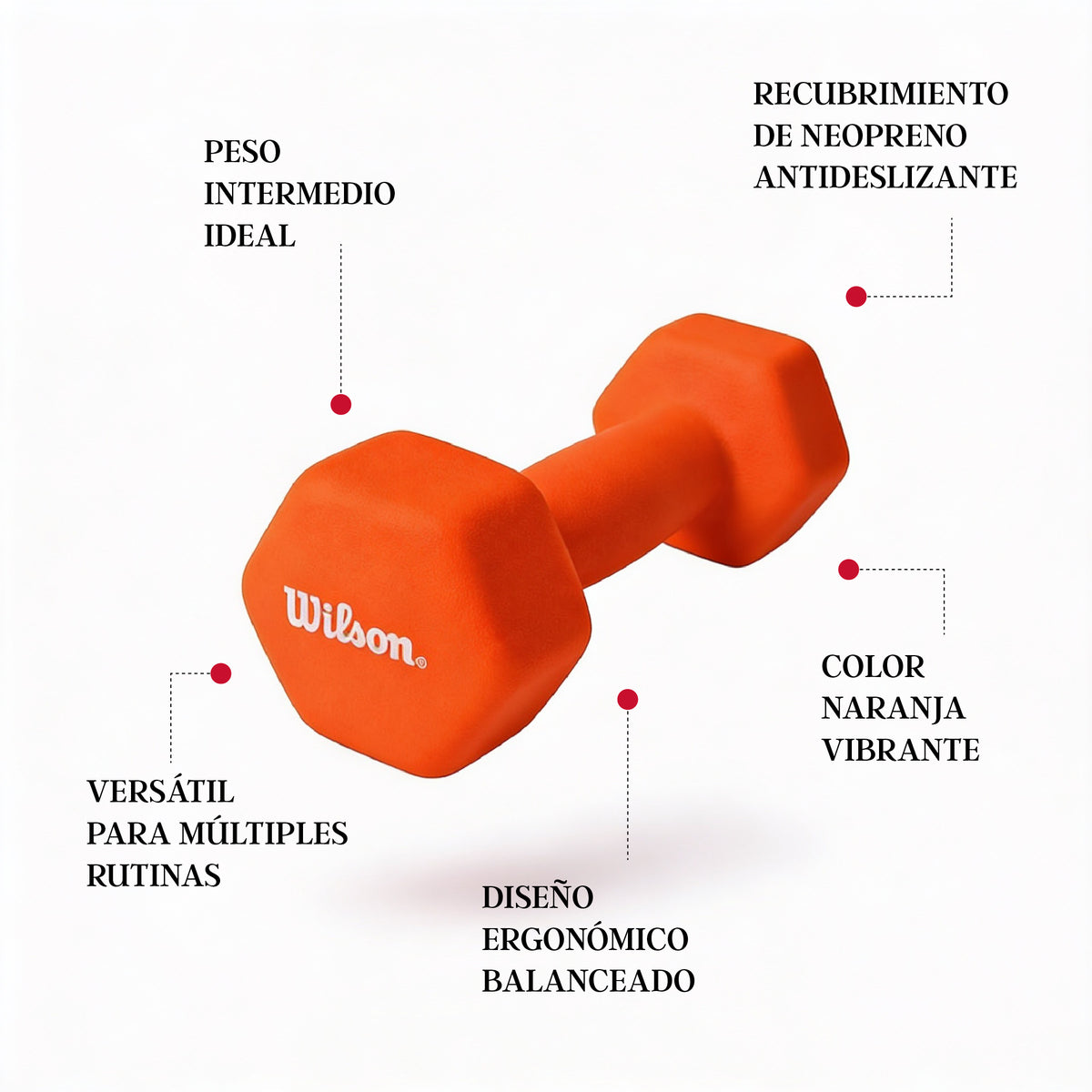 Mancuerna Neopreno 6 lb