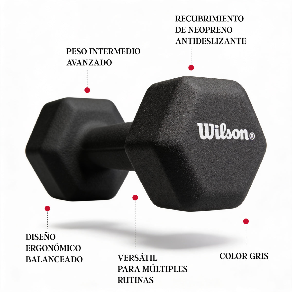 Mancuerna de Neopreno 8 lb